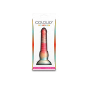 Colours - Stacked - 6" Dildo - Red/Gold