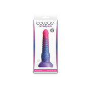 Colours - Stacked - 6" Dildo - Pink/Blue