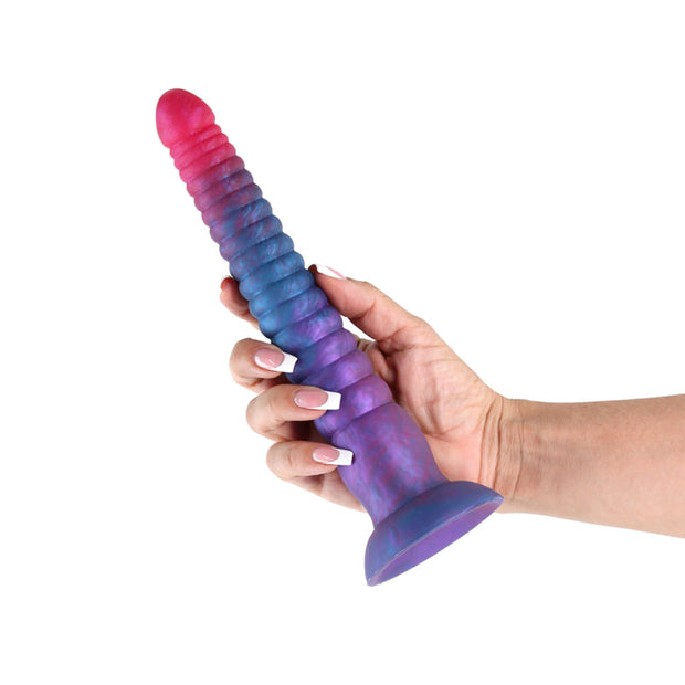 Couleurs - Empilées - Gode 9" - Rose/Bleu