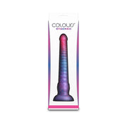 Couleurs - Empilées - Gode 9" - Rose/Bleu