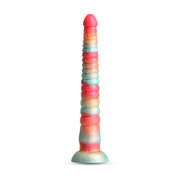 Couleurs - Empilé - Gode 12" - Rouge/Or