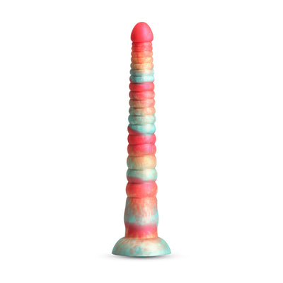 Couleurs - Empilé - Gode 12" - Rouge/Or