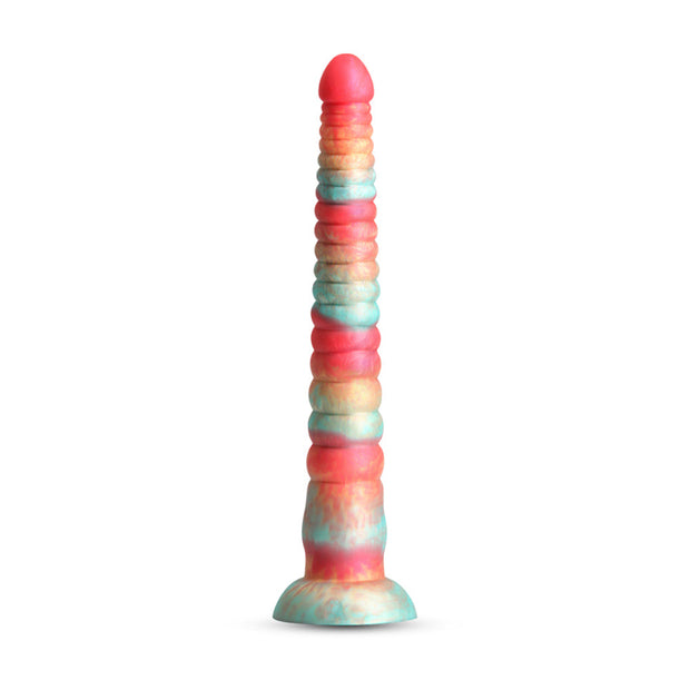Couleurs - Empilé - Gode 12" - Rouge/Or