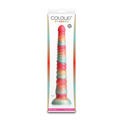 Couleurs - Empilé - Gode 12" - Rouge/Or