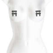 Bound Nipple Clamps - V1 - Gunmetal