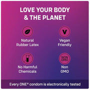 ONE FLEX Graphene Condoms - 10 pk