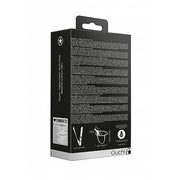 Dual Vibrating Ribbed StrapOn Adjustable