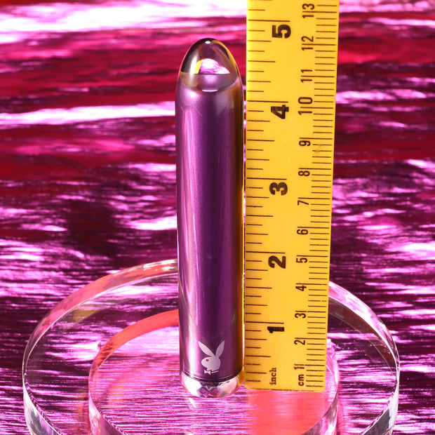 Playboy Amethyst Glass Vibe