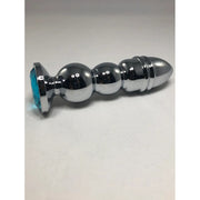 Butt Plug Bud Bullet - Large w/ Blue