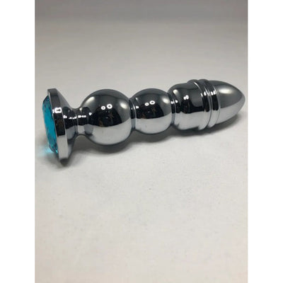 Butt Plug Bud Bullet - Large w/ Blue