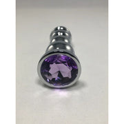 Butt Plug Bud Bullet - Large w/ Purple