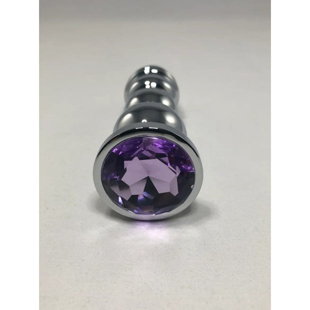 Butt Plug Bud Bullet - Large w/ Purple