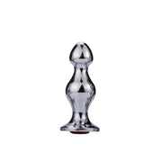 Extreme Anal Double Bead w/ Onyx jewel