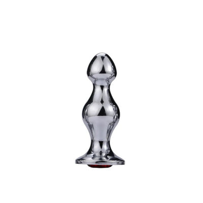 Extreme Anal Double Bead w/ Onyx jewel