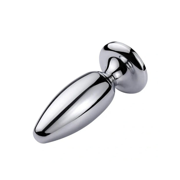 Extreme Bullet Anal Plug w/ Onyx jewel