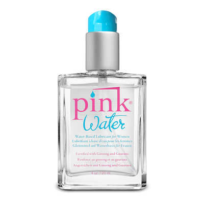 Pink Water 4oz Glass Bottle *