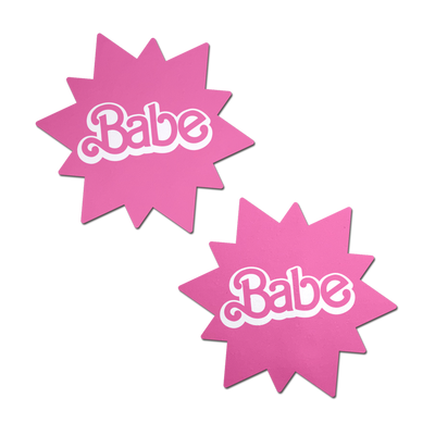 'Babe' Doll Pink Sunburst Pasties