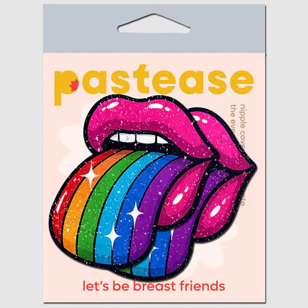 Taste the Rainbow Sparkling Tongue Out Pasties