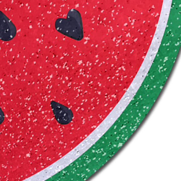 Watermelon Slice with a Bite Breast Pasties