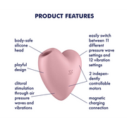 Cutie Heart - Light Red