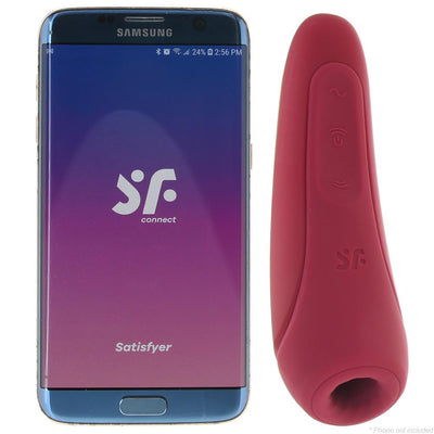 Satisfyer Curvy 1+ RoseRed - Connect App