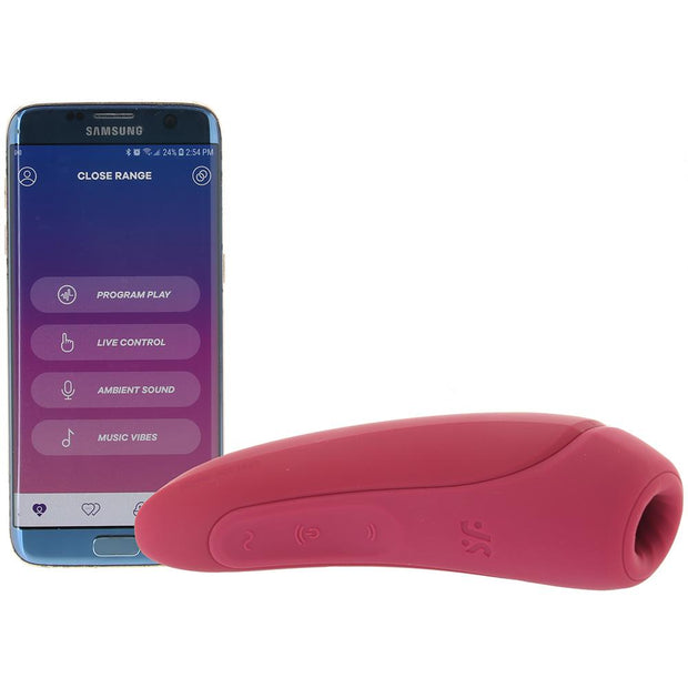 Satisfyer Curvy 1+ RoseRed - Connect App