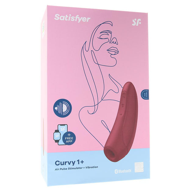 Satisfyer Curvy 1+ RoseRed - Connect App