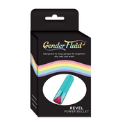 Gender Fluid Revel Power Bullet - Aqua *
