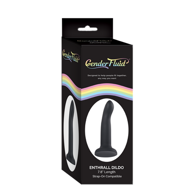 Gender Fluid Enthrall 7.8" Dildo - Black