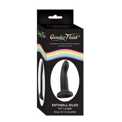 Gender Fluid Enthrall 6.5" Dildo - Black