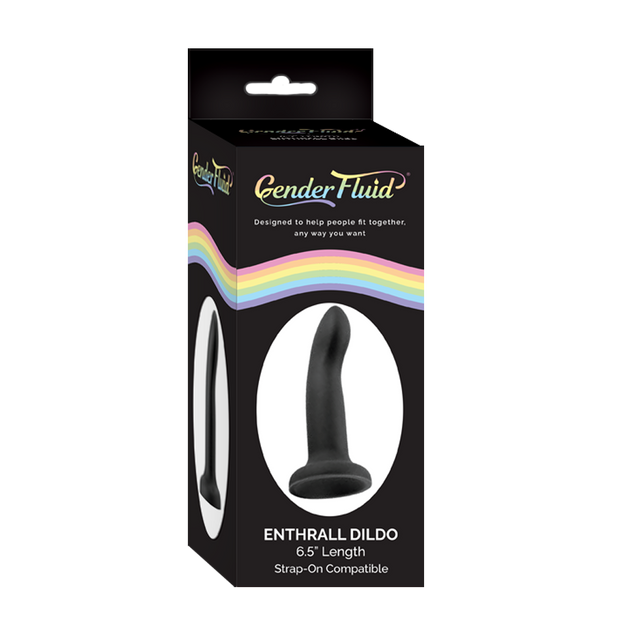 Gender Fluid Enthrall 6.5" Dildo - Black