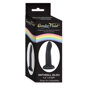 Gender Fluid Enthrall 5.4" Dildo - Black