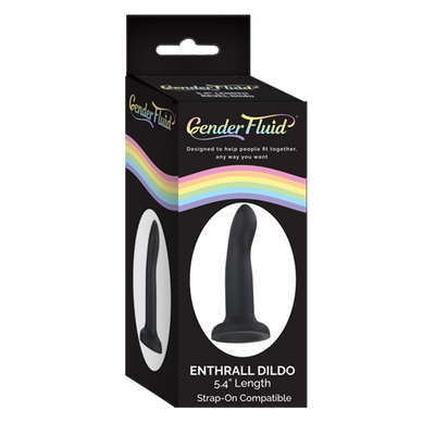 Gender Fluid Enthrall 5.4" Dildo - Black