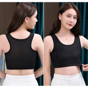 Gender Fluid Chest Binder Black- 2XLarge