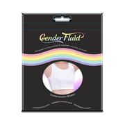Gender Fluid Chest Binder White - Large