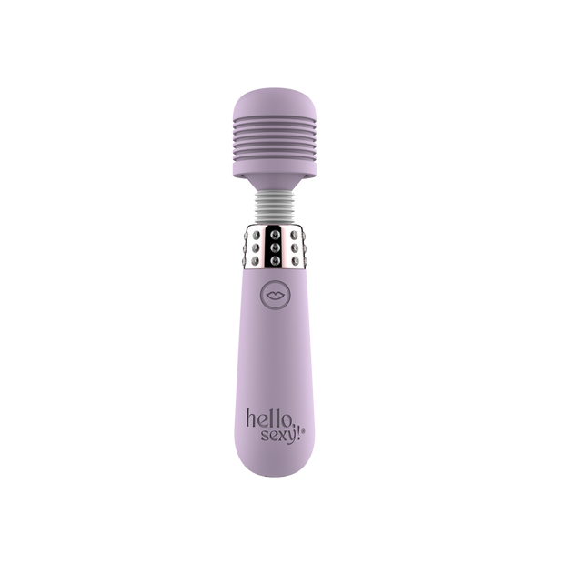 Hello Sexy Bling Bling Mini Wand -Lilac*