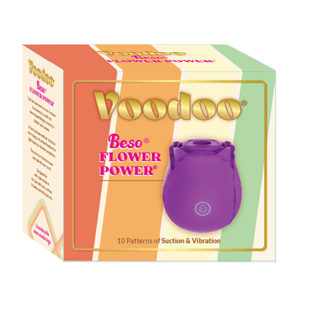 Voodoo Flower Power Rose - Purple