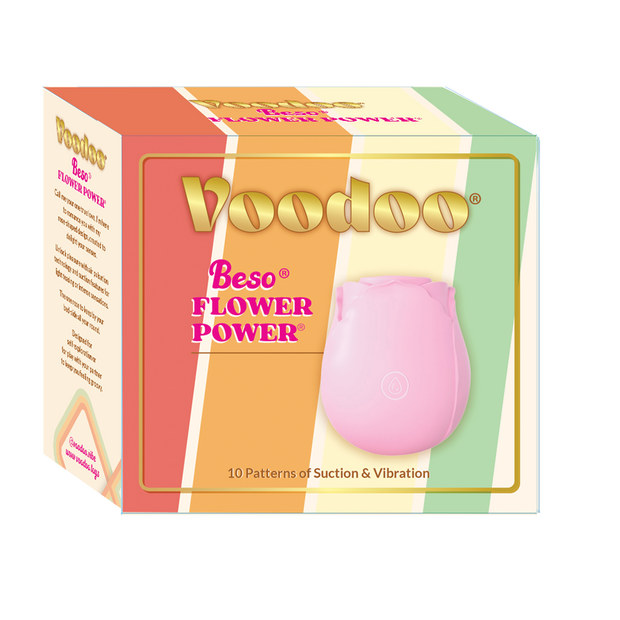 Voodoo Flower Power Rose - Pink