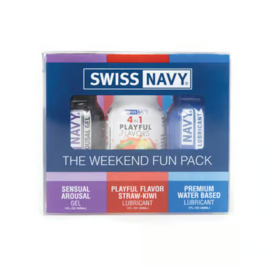 Swiss Navy Weekend Fun Pack 3x1oz