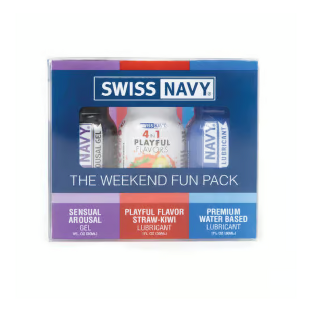 Swiss Navy Weekend Fun Pack 3x1oz