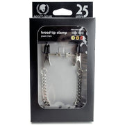 Adjustable Broad Tip Clamps- Jewel Chain