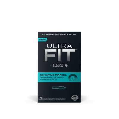 Trojan UltraFit Sensitive Tip - 10pk