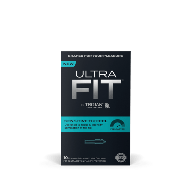 Trojan UltraFit Sensitive Tip - 10pk