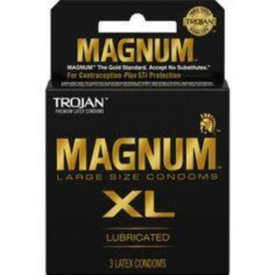 Trojan Magnum XL Condoms - 3 pk