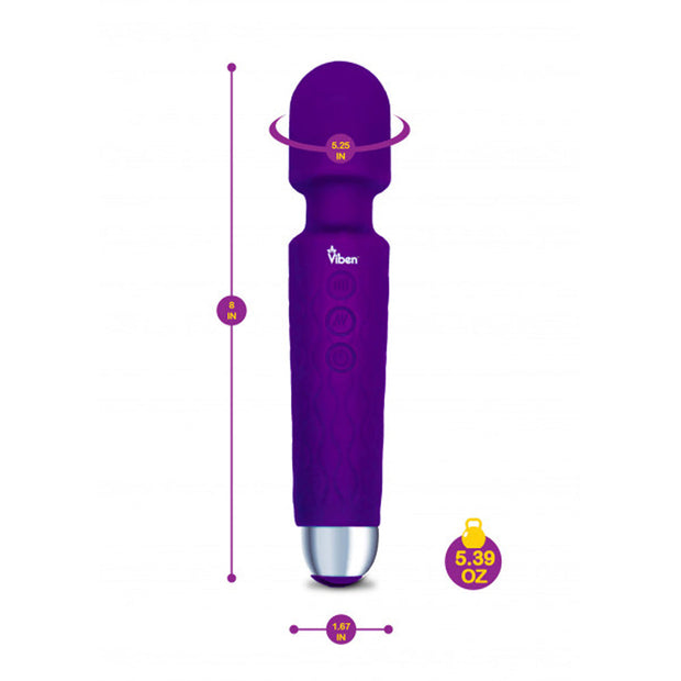 Tempest Intense Wand Massager - Violet