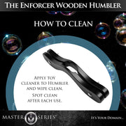 The Enforcer Black Wooden Humbler