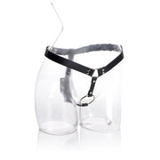 Cock Ring Harness w/ Silicone Anal Plug