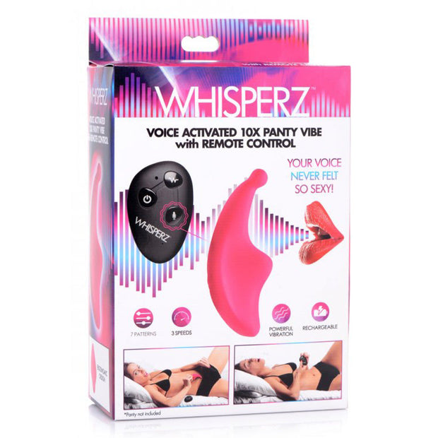 Voice Activated 10X Panty Vibe w R/C *