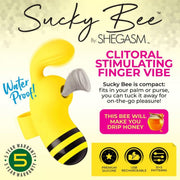 Sucky Bee Clit Stimulating Finger Vibe *