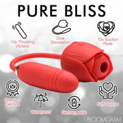 Romping Rose 10X Suction Rose & Thrustin